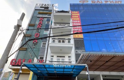  BÁN CĂN GÓC NGÃ 3 MẶT TIỀN 4,5 NỞ HẬU 5,3 x 22m , 1 TRỆT ,4 LẦU, SÂN THƯỢNG , 8 PN, 9WC - CHỐT GIÁ 17 TỶ .